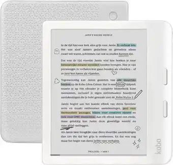 Coolblue Kobo Libra Colour Wit aanbieding