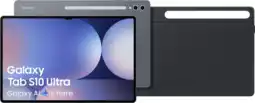 Coolblue Samsung Galaxy Tab S10 Ultra 14,6 inch 256GB Wifi Grijs + Samsung Book Case Zwart aanbieding
