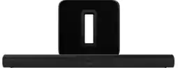 Coolblue Sonos Arc + Sonos Sub 4 Zwart aanbieding