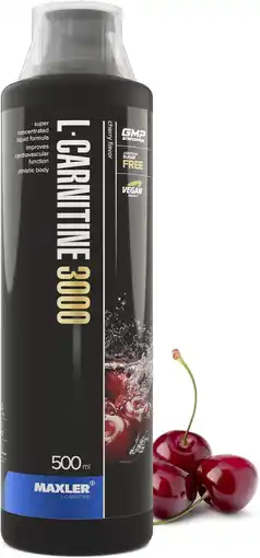 Amazon Maxler L-Carnitine 3000 (500 ml) Kers aanbieding