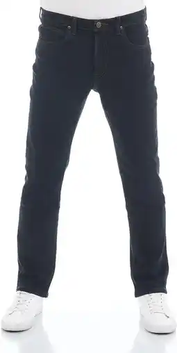Amazon Lee heren Jeans Brooklyn Straight Blue Black aanbieding