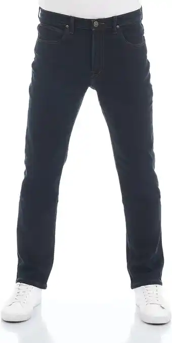 Amazon Lee heren Jeans Brooklyn Straight Blue Black aanbieding