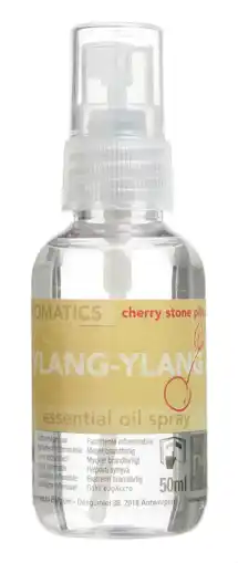 De Online Drogist Kersepitje Ylang-Ylang Essential Oil Spray aanbieding