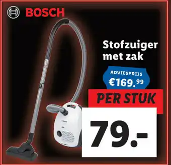 Lidl Stofzuiger met zak aanbieding