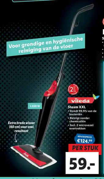 Lidl Steam XXL aanbieding