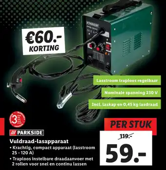 Lidl Vuldraad-lasapparaat aanbieding