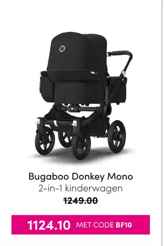 Baby & Tiener Bugaboo Donkey Mono aanbieding