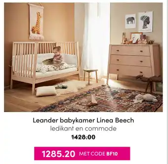 Baby & Tiener Leander babykamer Linea Beech aanbieding