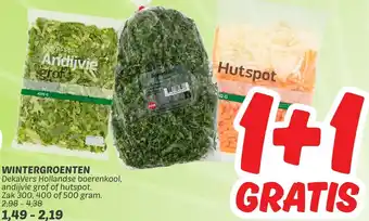 Dekamarkt Wintergroenten aanbieding