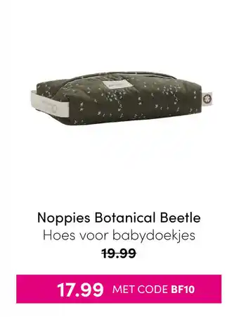 Baby & Tiener Noppies Botanical Beetle Hoes voor babydoekjes aanbieding