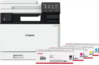 Coolblue Canon i-SENSYS MF754Cdw + 1 set extra toners aanbieding