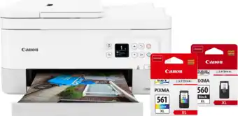Coolblue Canon PIXMA TS7451I + 1 set extra XL cartridges aanbieding