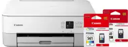 Coolblue Canon PIXMA TS5351I + 1 set extra XL cartridges aanbieding