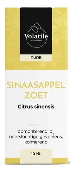 De Online Drogist Volatile Sinaasappel Zoet (Citrus Sinensis) 10ml aanbieding