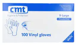 De Online Drogist CMT Handschoenen Vinyl Poedervrij aanbieding