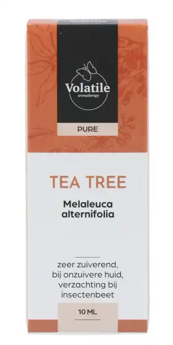 De Online Drogist Volatile Tea Tree (Melaleuca Alternifolia) 10ml aanbieding