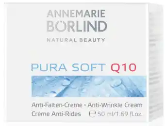 De Online Drogist Annemarie Borlind Pura Soft Q10 Anti Wrinkle Cream aanbieding