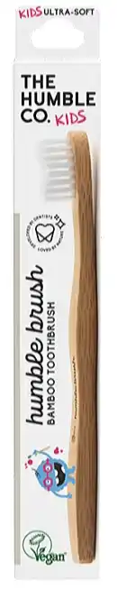 De Online Drogist Humble Brush Tandenborstel Bamboe Kids Wit aanbieding