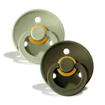 De Online Drogist BIBS Fopspeen 0-6 Maanden Sage/Hunter Green aanbieding