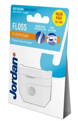 De Online Drogist Jordan Everyday Floss 50m aanbieding