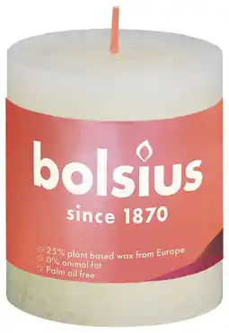 De Online Drogist Bolsius Stompkaars Soft Pearl 80/68 aanbieding