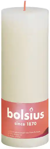 De Online Drogist Bolsius Stompkaars Soft Pearl 190/68 aanbieding
