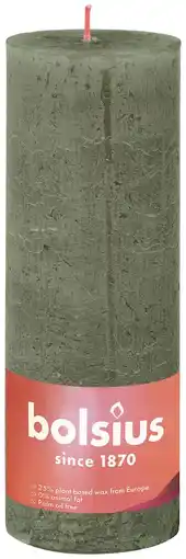 De Online Drogist Bolsius Stompkaars Olive 190/68 aanbieding