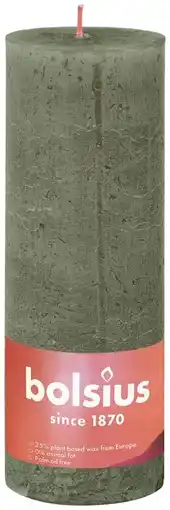 De Online Drogist Bolsius Stompkaars Olive 190/68 aanbieding