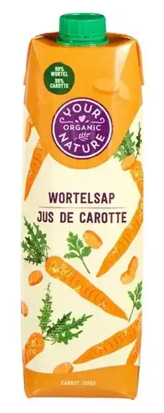 De Online Drogist Your Organic Nature Wortelsap aanbieding