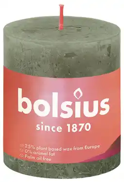 De Online Drogist Bolsius Stompkaars Olive 80/68 aanbieding