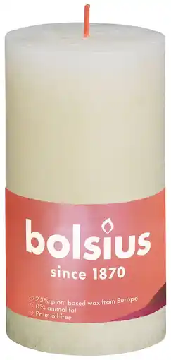 De Online Drogist Bolsius Stompkaars Soft Pearl 130/68 aanbieding