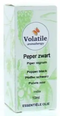 De Online Drogist Volatile Zwarte Peper (Piper Nigrum) 10ml aanbieding
