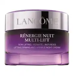 De Online Drogist Lancome Paris Renergie Nuit Multi-Lift Night Cream aanbieding