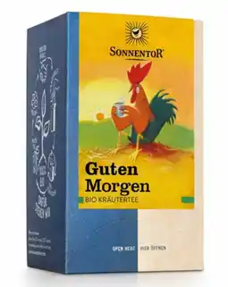 De Online Drogist Sonnentor Thee Goedemorgen aanbieding