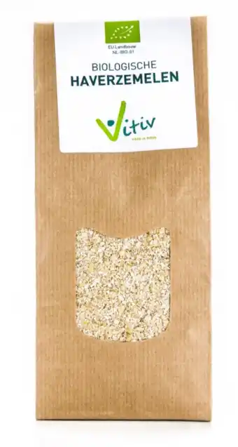 De Online Drogist Vitiv Biologische Haverzemelen aanbieding