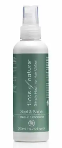 De Online Drogist Tints Of Nature Seal & Shine Leave-In Conditioner aanbieding