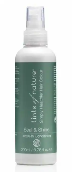 De Online Drogist Tints Of Nature Seal & Shine Leave-In Conditioner aanbieding