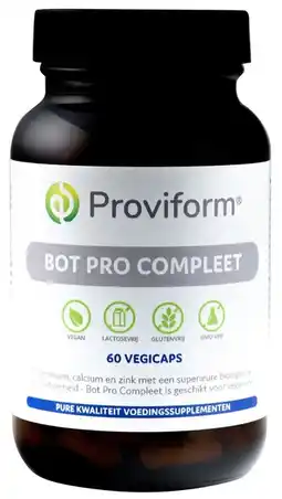 De Online Drogist Proviform Bot Pro Compleet Vegicaps aanbieding