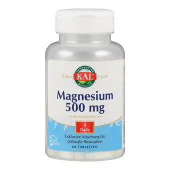 De Online Drogist Kal Magnesium 500mg Tabletten aanbieding