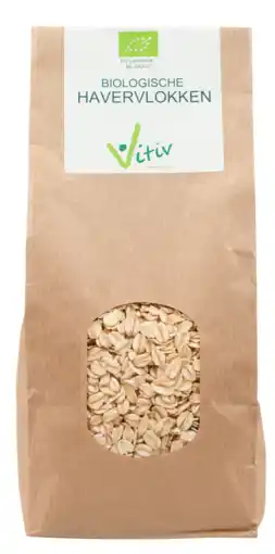 De Online Drogist Vitiv Biologische Havervlokken aanbieding