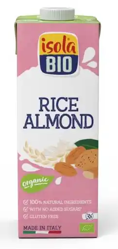 De Online Drogist Isola Bio Rijstdrank Amandel aanbieding