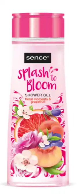 De Online Drogist SenceBeauty Showergel Floral Moments Grapefruit aanbieding