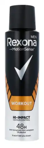 De Online Drogist Rexona Workout Hi-Impact Deodorant Spray aanbieding
