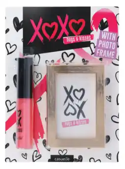 De Online Drogist Casuelle Xoxo Geschenkset Lipgloss & Fotolijst aanbieding