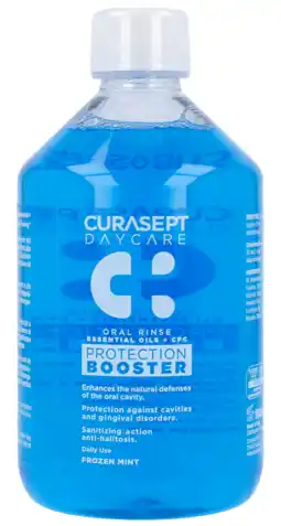 De Online Drogist Curasept Daycare Oral Rinse Protection Booster - Frozen Mint aanbieding