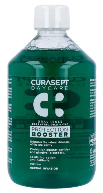 De Online Drogist Curasept Daycare Oral Rinse Protection Booster - Herbal Invasion aanbieding