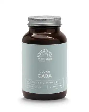 De Online Drogist Mattisson HealthStyle GABA 1000mg Tabletten aanbieding