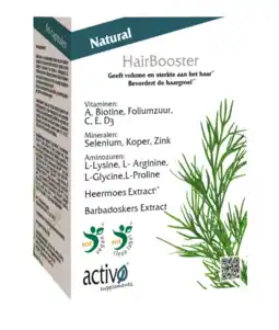 De Online Drogist Activo Hairbooster Natural Capsules aanbieding