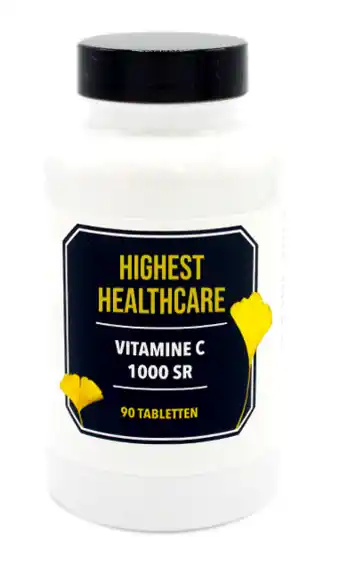 De Online Drogist Highest Healthcare Vitamine C 1000 SR Tabletten aanbieding