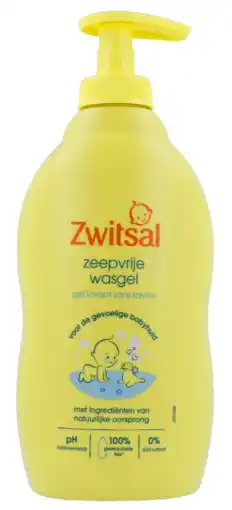 De Online Drogist Zwitsal Zeepvrije Wasgel 400ml aanbieding